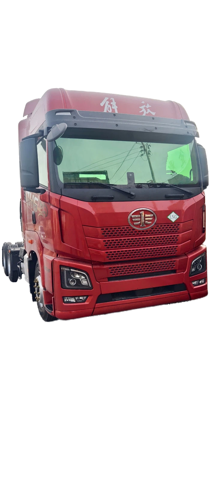 FAW JH6 480HP 6*4 8.8TON RED SHAPE EURO 6 EMIISSIONS TRALIER TRACTOR high quality